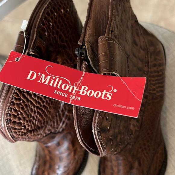 New Sexy Cowboy boots snakeskin made in brazil size 6 - Picture 6 of 6